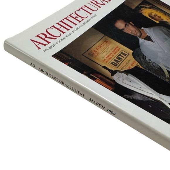 1995 MARCH ARCHITECTURAL DIGEST MAGAZINE DAVID COPPERFIELD COVER COLLECTOR ED. - Picture 4 of 7